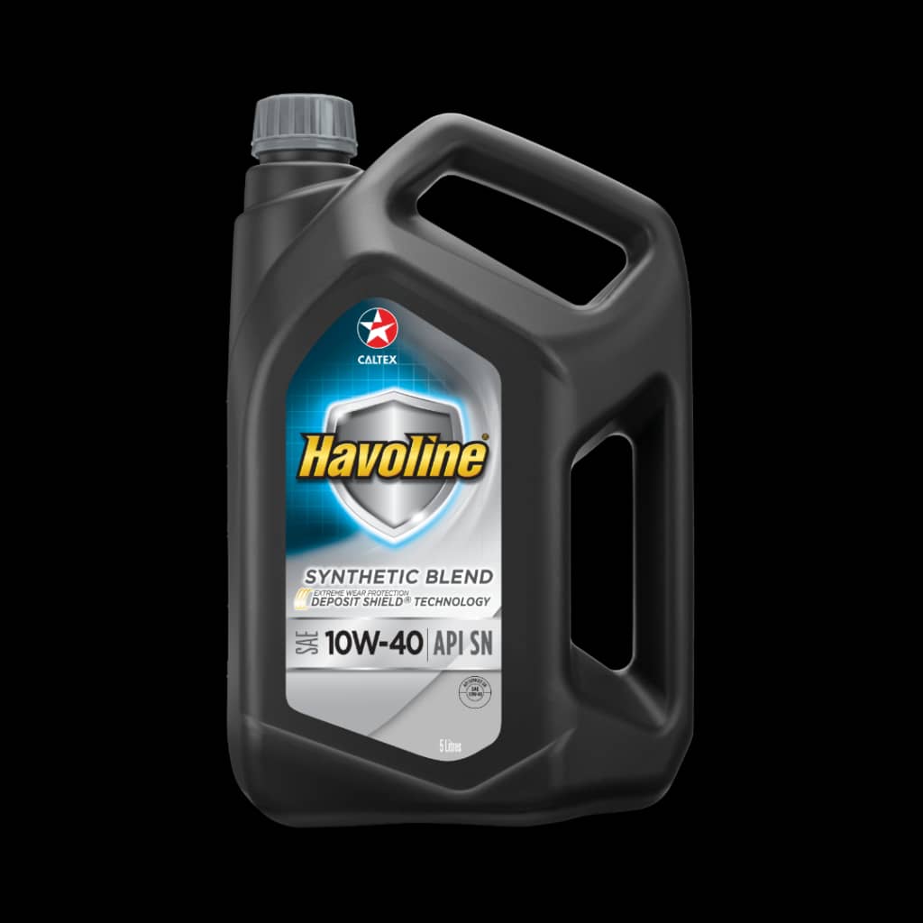 Engine Oil: Havoline 10W-40